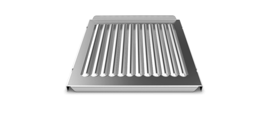 Bandeja de acero inoxidable acanalada con ranutas SPEED.Plate SLOT Unox TG149