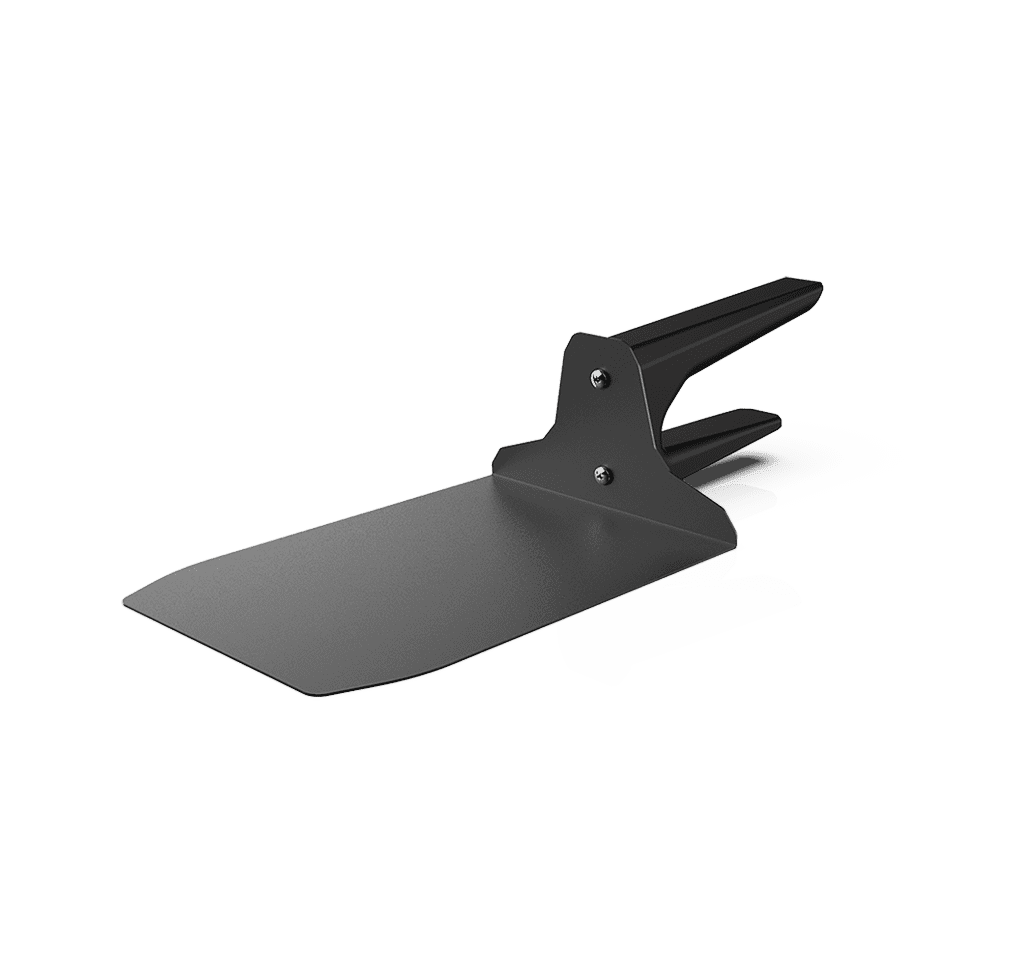 Paleta plana con recubrimiento antiadherente 165x427x92mm Unox XUC166