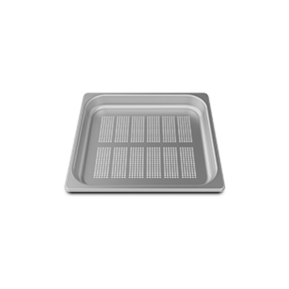 Charola inoxidable perforada Foro.Steel40 GN 2/3 Unox modelo TG710
