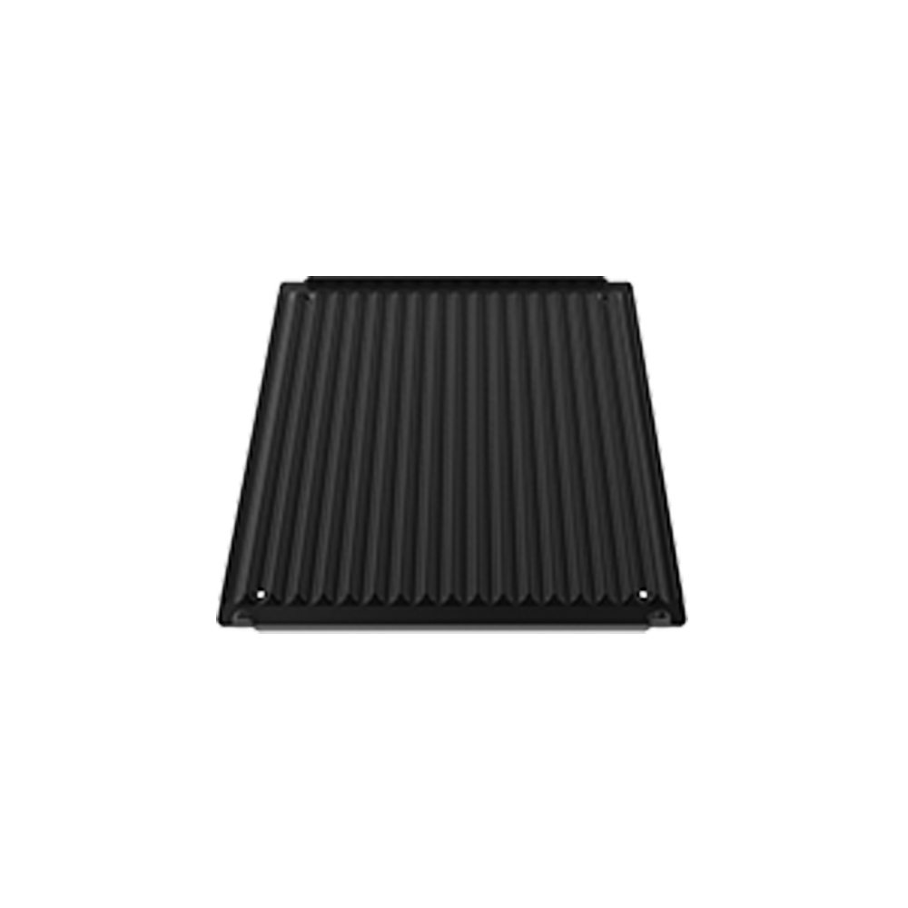 Plancha aluminio lisa-rayada GN 2/3 Fakiro.Grill Unox modelo TG770