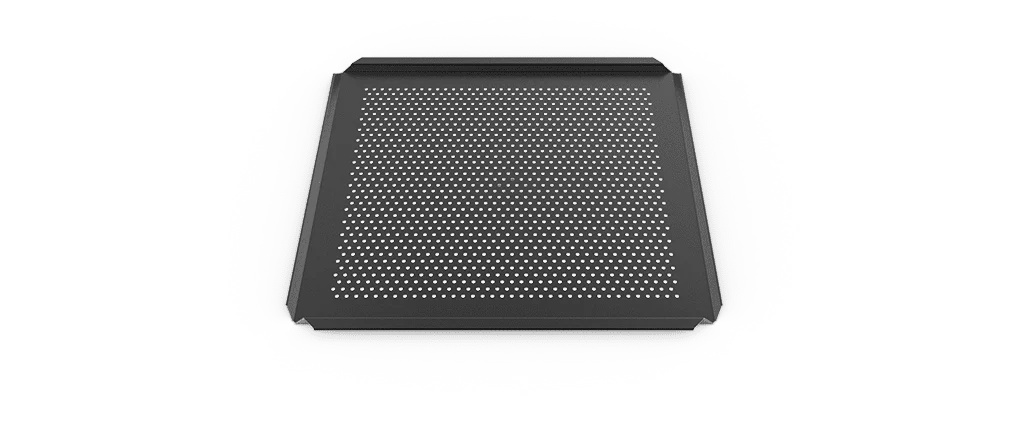 Bandeja en aluminio antiadherente microperforada GN 2/3 FORO.BLACK Unox TG731