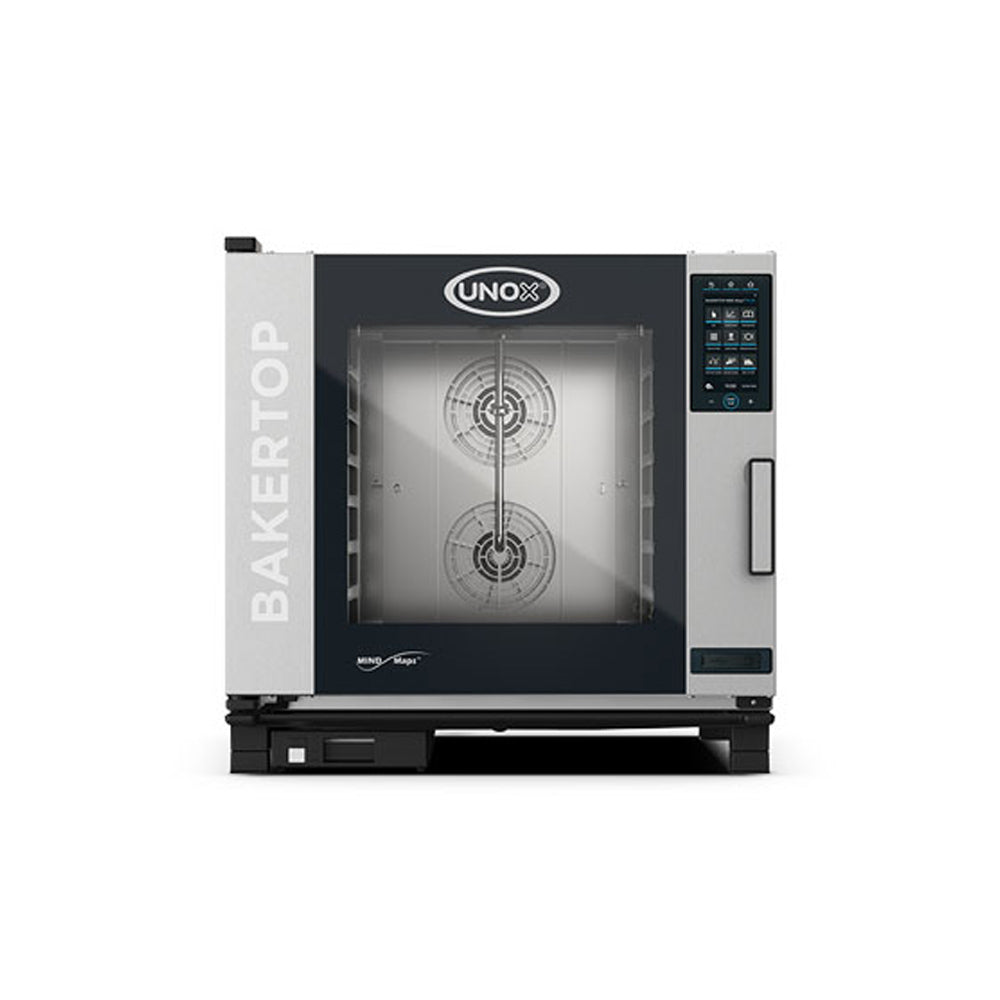 Horno BAKERTOP MIND.Maps  Eléctrico 5 niveles 660 x 460 Marca UNOX Modelo XEBC-06FS-EPRM-AL freeshipping - Innova FoodService
