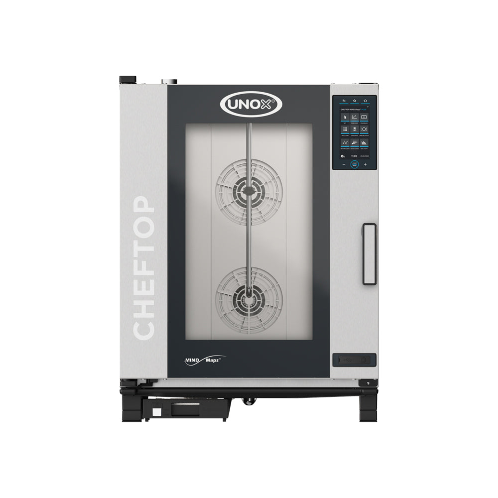 Horno Cheftop 10 niveles 1/1 GN a gas Unox modelo XEVC-1011-GPRM-MS