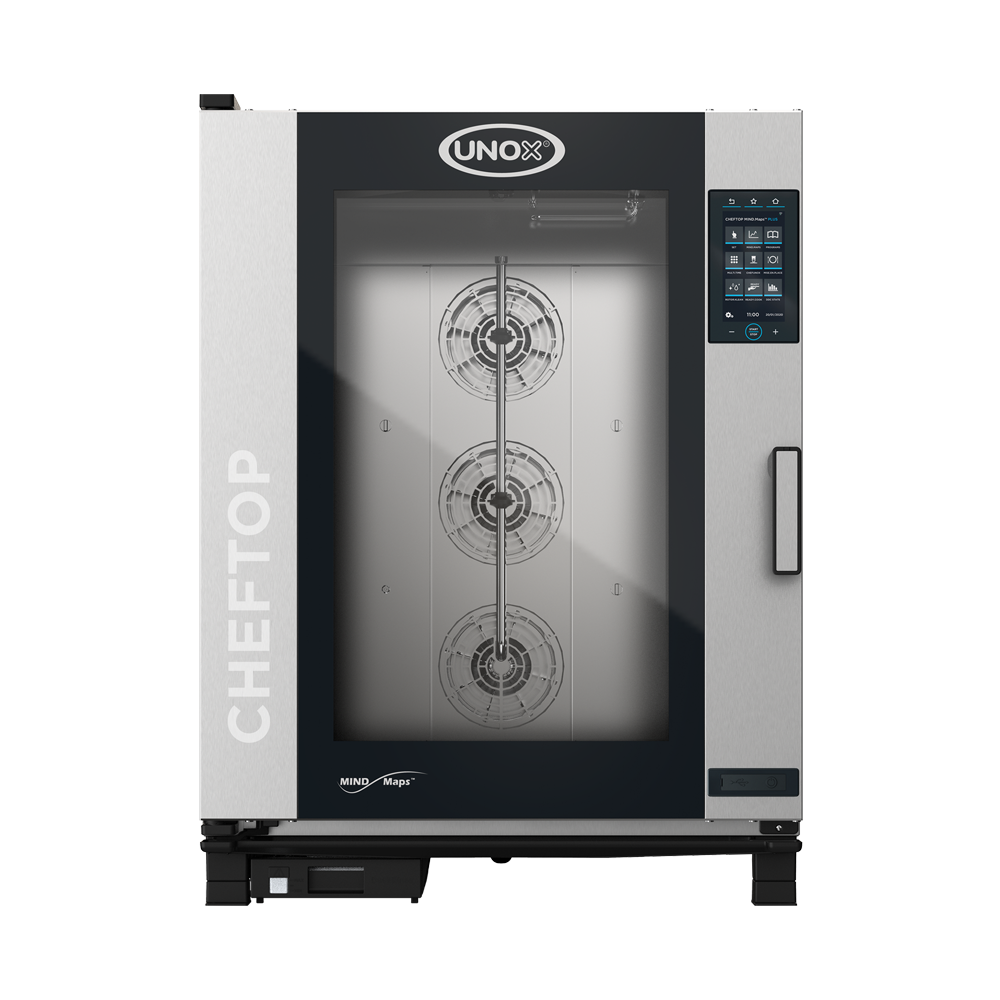Horno Cheftop 10 niveles GN 2/1 plus eléctrico Unox modelo XEVC-1021-EPRM