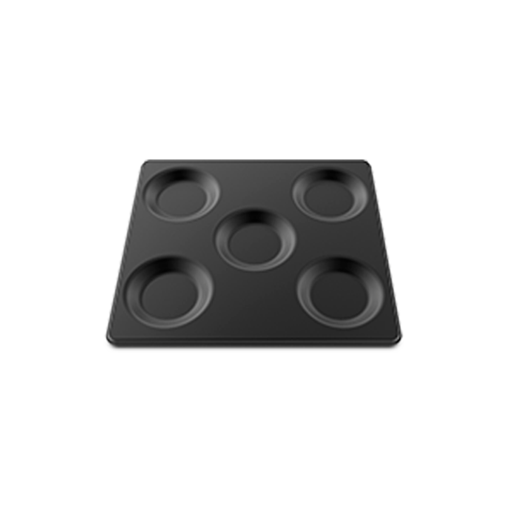 Charola EGGS 5x1 GN 2/3 para cocinar hasta 5 huevos Unox modelo TG937