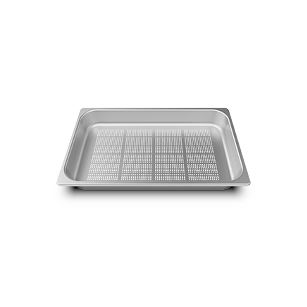 Charola inoxidable perforada Foro.Steel65 GN 1/1 Unox modelo TG830